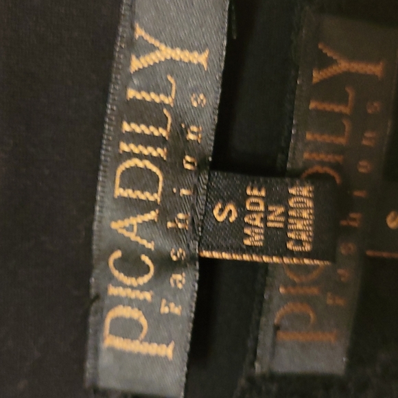 Piccadilly Jacket and matching tank, size  Sm, animal print black, cream green - Picture 3 of 16